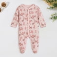 thumbnail image 2 of Baby Girl Boy Clothes Zipper Sleepers,Long Sleeve Romper Toddler Pajamas,Onesie Outfits Newborn Footies, 2 of 5