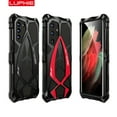 thumbnail image 4 of SaniMore for Samsung Galaxy S21 Plus (6.7" 2021) Case with Tempered Glass Screen Protector PC TPU Hybird Heavy Duty Protective Military-grade Drop Resistant Shockproof Armor Stylish Shell, Camouflage, 4 of 11