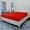 Red, variant on Elegant Deep Pocket Fitted Sheet Fits 14 to 16 inches, Soft Double Brushed Microfiber Fitted Bottom Sheet Only, King Red
