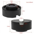 thumbnail image 2 of Black Rubber Slotted Floor Jack Pad Frame Rail Adapter For Pinch Weld Side Pad, 2 of 7
