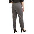 thumbnail image 2 of Just My Size Women’s Plus Size Pull-On Stretch Woven Pants, Also in Petite, 2 of 3