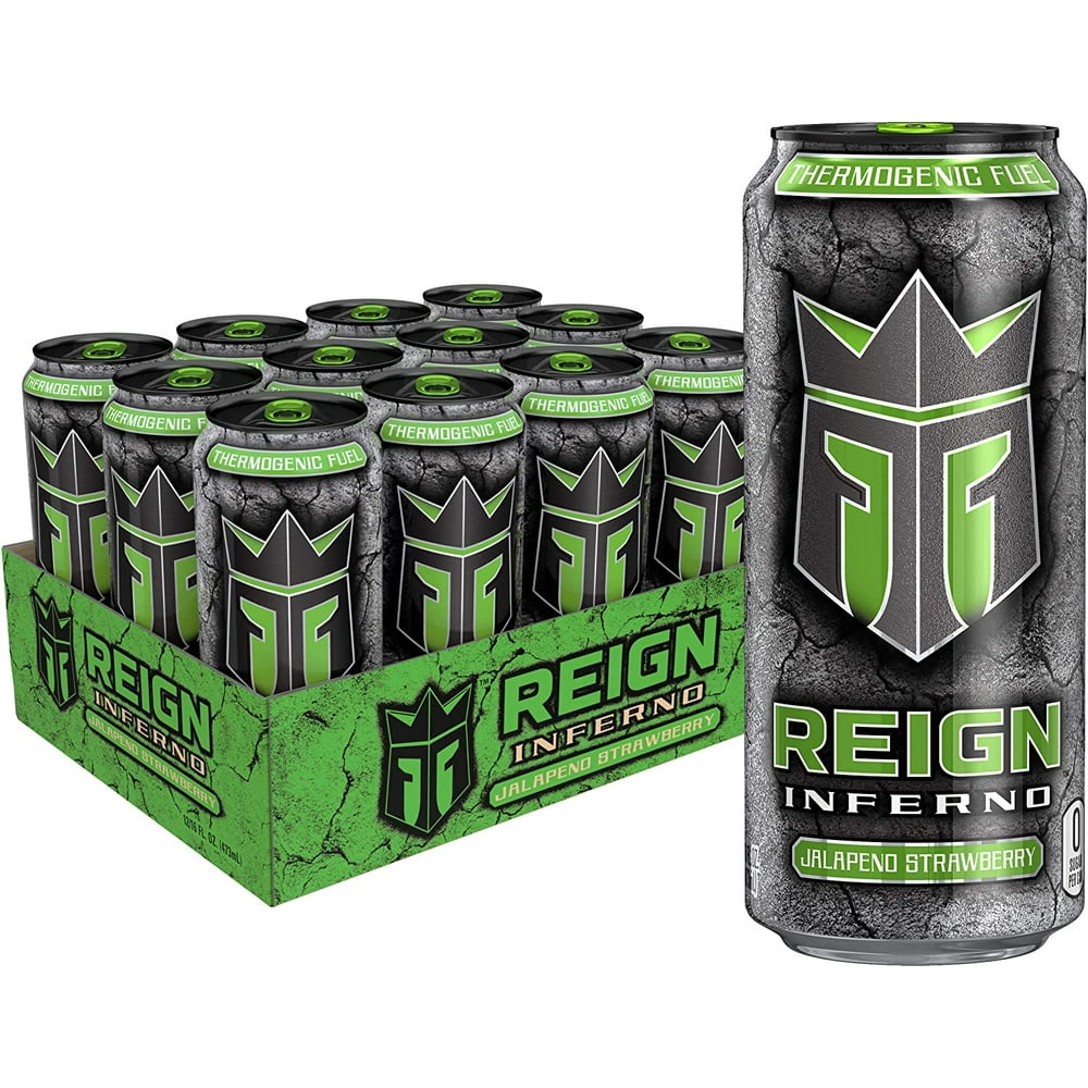 Reign Inferno Jalapeno Strawberry, Thermogenic Fuel, Fitness and