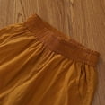 thumbnail image 5 of Cethrio Boys Cargo Pants, Relaxed Fit Multi-pocket Elastic Bottom Casual Summer Joggers Orange Size 8-9 T, 5 of 6