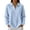 Light Blue #127, variant on Long Sleeve Shirts for Women V Neck Collared Waffle Knit Loose Fit Cute Tops, XL