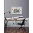 thumbnail image 3 of Marmont Hill Festive Flowers Framed Wall Art, 3 of 6