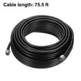 thumbnail image 2 of Cables coaxiales RG8/U con conectores macho Pl-259 para radio CB/Ham 23m/75ft, 2 of 4
