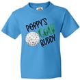 thumbnail image 3 of Inktastic Poppy's Golf Buddy with Golf Ball Youth T-Shirt, 3 of 5