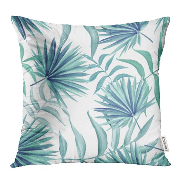 ARHOME Green Tropical Monstera and Palm Leaves Stylish Floral Pattern