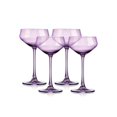 thumbnail image 1 of Godinger 28006 6 oz Pure Coupe Verre&44; Violet - Lot de 4, 1 of 1