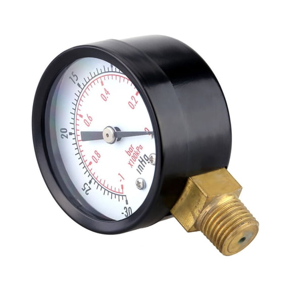 RENACLIPY Portable Vacuum Gauge Tester for Air Compressor Oil Water Gas Measurement