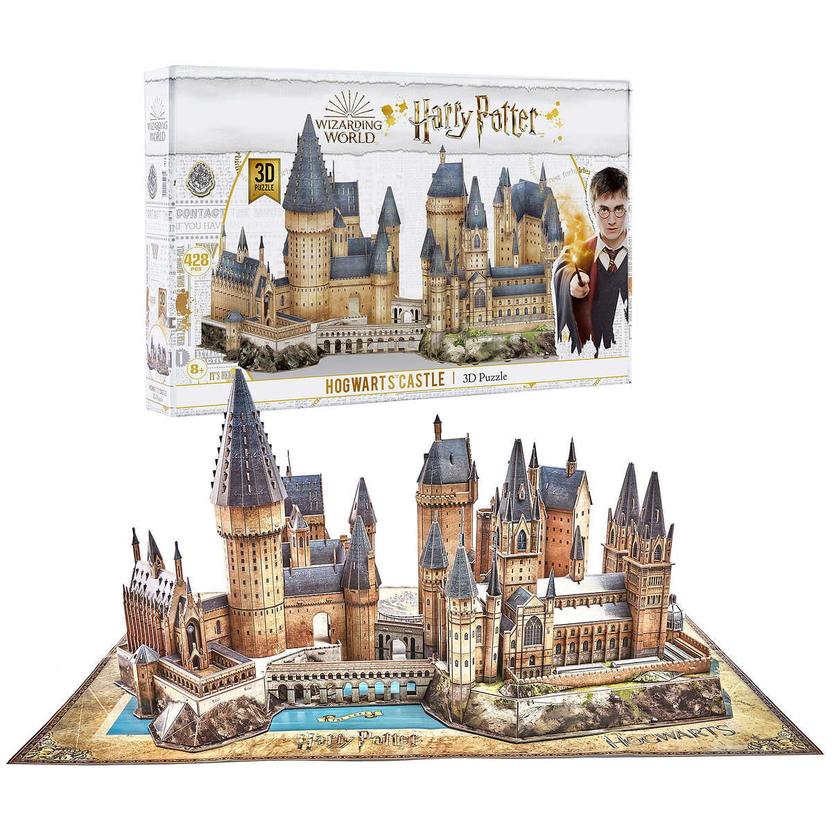 428 Pieces for sale online 4D Cityscape Harry Potter Hogwarts Castle 3D Puzzle 