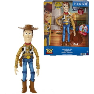 Disney Store Figurine Woody Interactive parlante Toy Story 4, 35 cm / 15,  inclut Plus de 10