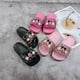 thumbnail image 2 of Zapatos de bebé de Mickey Mouse de dibujos animados para niñas niños Lovely Cartoon Princess Flat Kid Beach Home Shoes Inside and Outside Slippers29 (Plantilla 18 CM) Gao Jinjia LED, 2 of 2