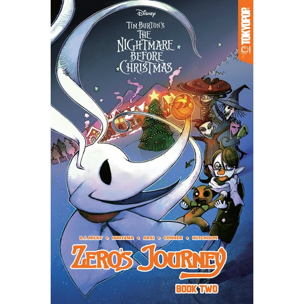 Zero's Journey Gn: Disney Manga: Tim Burton's the Nightmare Before  Christmas -- Zero's Journey Graphic Novel Book 2 (Official Full-Color  Graphic ...