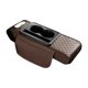 thumbnail image 1 of Cojín reposabrazos para coche, funda para consola central con caja para pañuelos y soporte para teléfono ergonómico Marrón, 1 of 8