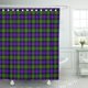 thumbnail image 1 of ABPHQTO Cortina de ducha de poliéster morado con estampado verde del clan Cameron Erracht, 152x180 cm ABPHQTO PKNMT60x72Shower-1760, 1 of 2