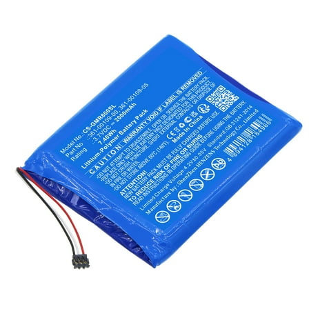 Replacement Battery for Garmin DEZL OTR800,DEZL OTR800 MT-S,Overlander,PN:361-00109-00,361-00109-05,2000mAh