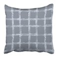 thumbnail image 1 of BSDHOME White Abstract Dot Check Pattern Diamond Drawn Geometric Graphic Hand Modern Pop Pillow Case Cushion Cover 20x20 inch, 1 of 1