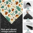 thumbnail image 3 of Brown Green Mushroom Fruit Leaf Beige Pattern Kitchen Rugs Sets Of 3,Kitchen Runner Rugs Non Skid Washable,Decorative Kitchen Floor Mats for Kitchen,Sink,Laundry,17"x30"+ 17"x47" + 17"x59", 3 of 6