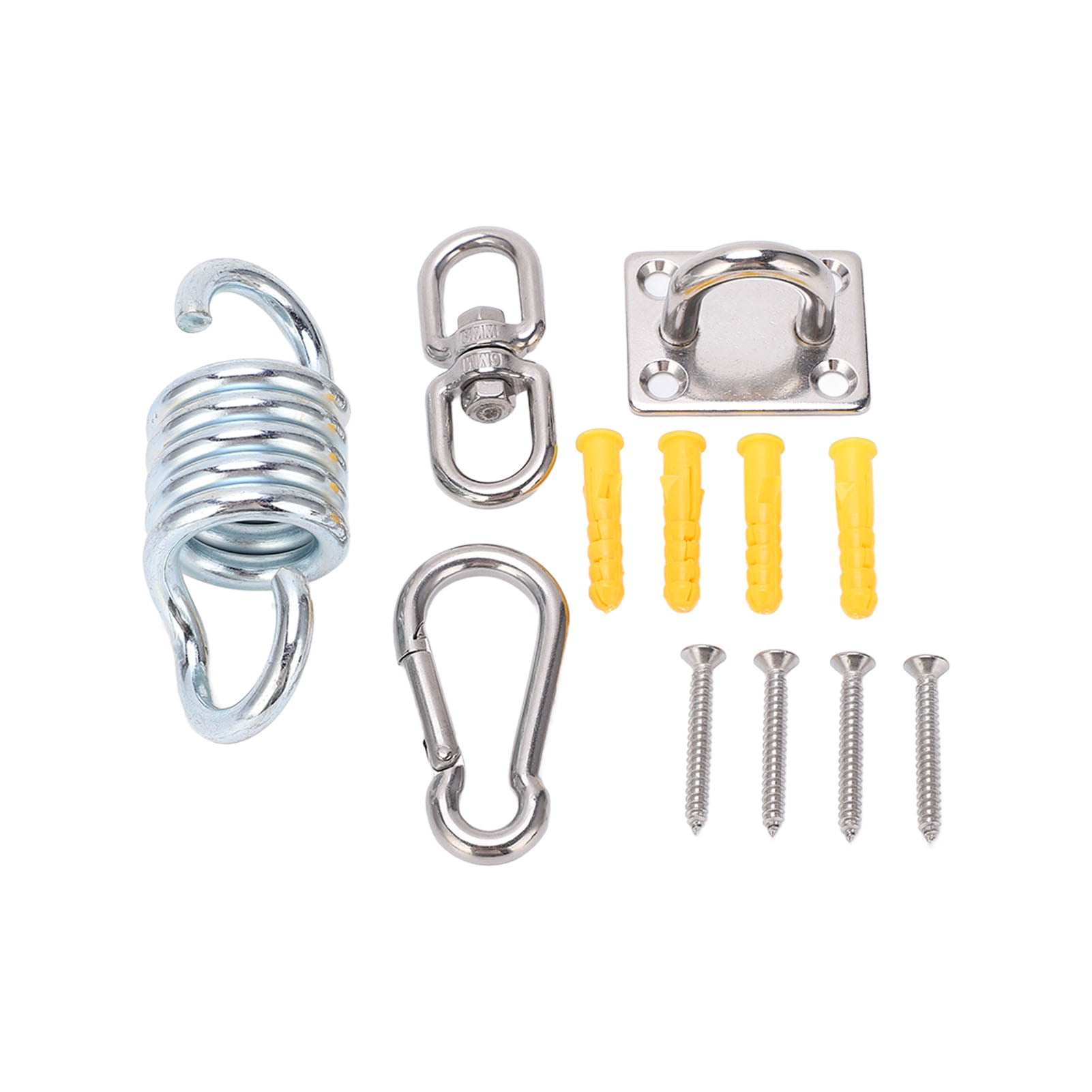 Hammock Hanging Kit, Swing Hanger Set High Hardness Burr Free Stainless Steel  For Yoga