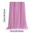 thumbnail image 4 of Pink Tulle Backdrop Curtains for Parties Wrinkle Free Pink Sheer Sparkle Backdrop Curtains for Baby Shower Girls Bridal Shower Birthday Party Photo Shoot Decorations, 4 of 8