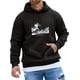 thumbnail image 2 of Sudadera De Hombre Negra Hoodies Hombre Moda Forro Térmico, 2 of 7
