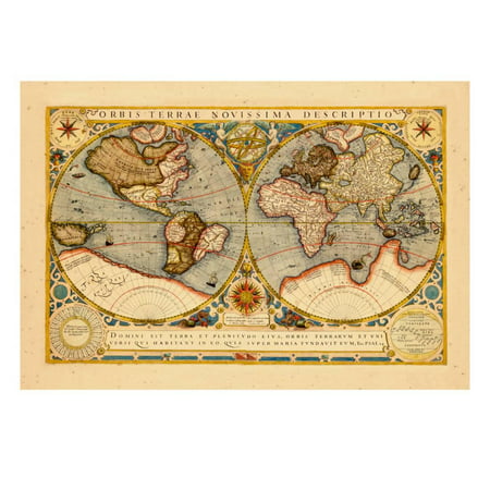 1719, Florida, Louisiana, North America, East Coast Print Wall