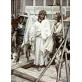 thumbnail image 2 of Tissot, James 14x18 White Modern Wood Framed Museum Art Print Titled - And They Put His Own Raiment On Him, 2 of 4