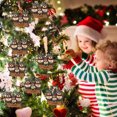 thumbnail image 4 of De Árbol De Navidad Diy Nombre Oso Familia Colgante Árbol De Navidad Adorno Colgante Vacaciones Decoración Del Hogar Regalo 2021 Colgante Scienceny HA040063-01, 4 of 6