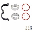 thumbnail image 5 of 2.75''70mm Aluminum Quick Release V-Band Clamp for Intake Intercooler Pipe Black, 5 of 5