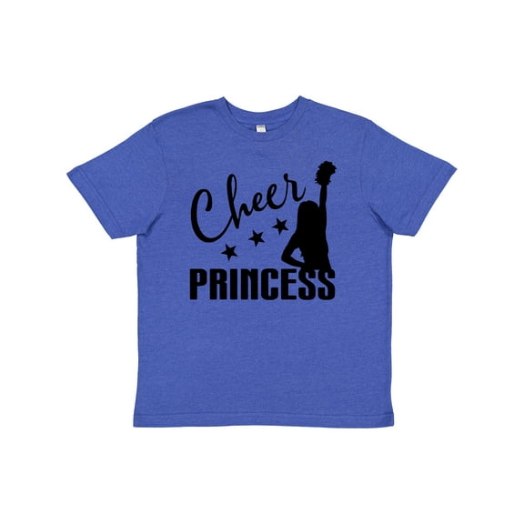 Inktastic Cheer Princess Cheerleading Youth T-Shirt