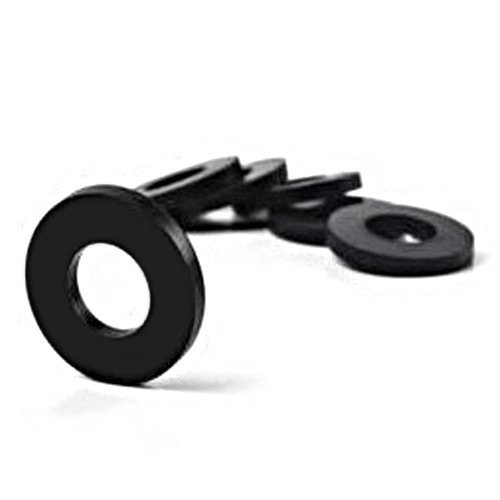 Wideskall Laveuse Plat en Caoutchouc avec Illets 3/4 Pouces pour Tuyau de Jardin (Lot de 18)
