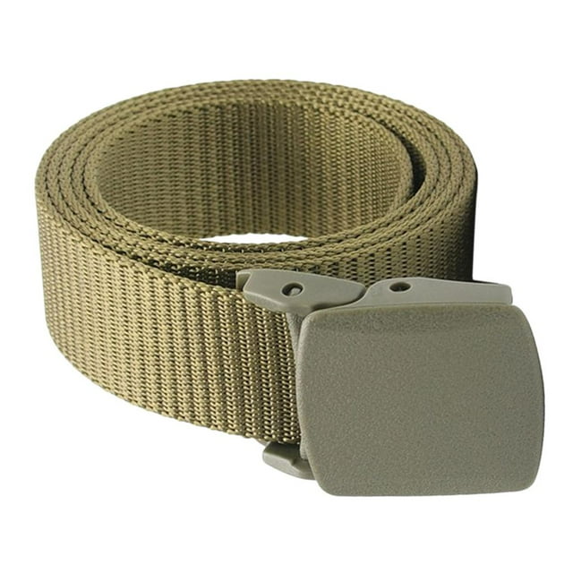 Cinturón de lona para hombre, cinturón reversible, cinturón de tela para hombre, cinturón con deslizamiento para Zulema Cinturón de nailon