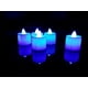 thumbnail image 3 of Juego de 24 velas LED a pilas sin llama, realistas y brillantes, velas de té LED - Velas falsas eléctricas para mesas votivas, fiestas, cumpleaños, bodas, 3 of 5