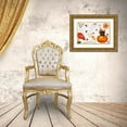 thumbnail image 3 of The Font Diva 14x11 Gold Ornate Wood Framed with Double Matting Museum Art Print Titled - Pumpkin Hazel, 3 of 4