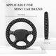 thumbnail image 3 of Balery Turtle Fundas elásticas antideslizantes para volante, funda protectora universal para hombre y mujer, 15 pulgadas, accesorios para coche., 3 of 6