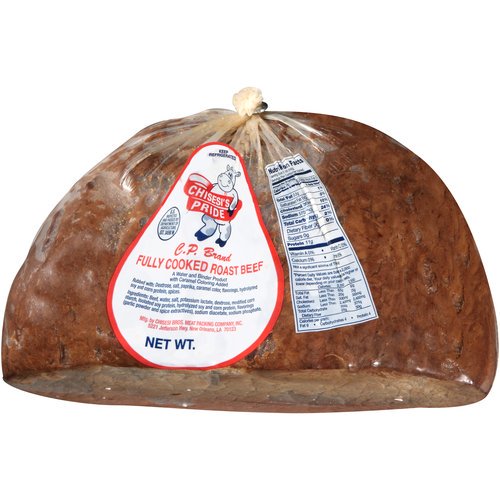 Chisesi's Pride Fully Cooked Roast Beef, Deli Sliced