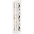 thumbnail image 5 of SAFAVIEH Moroccan Fringe Donovan Southwestern Shag Area Rug, Ivory/Grey, 8' x 10', 5 of 9