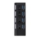thumbnail image 2 of Concentrador Profesional Usb 3.0 De 4 Puertos Conmutadores De Encendido/Apagado Cable Adaptador De Alimentación De Ca Concentradores Con Indicador Led Eigraketly HA019373-00, 2 of 6