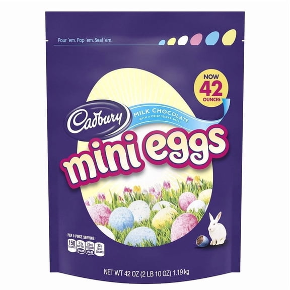 Product of Cadbury Mini Eggs Easter Candy, 42 oz.