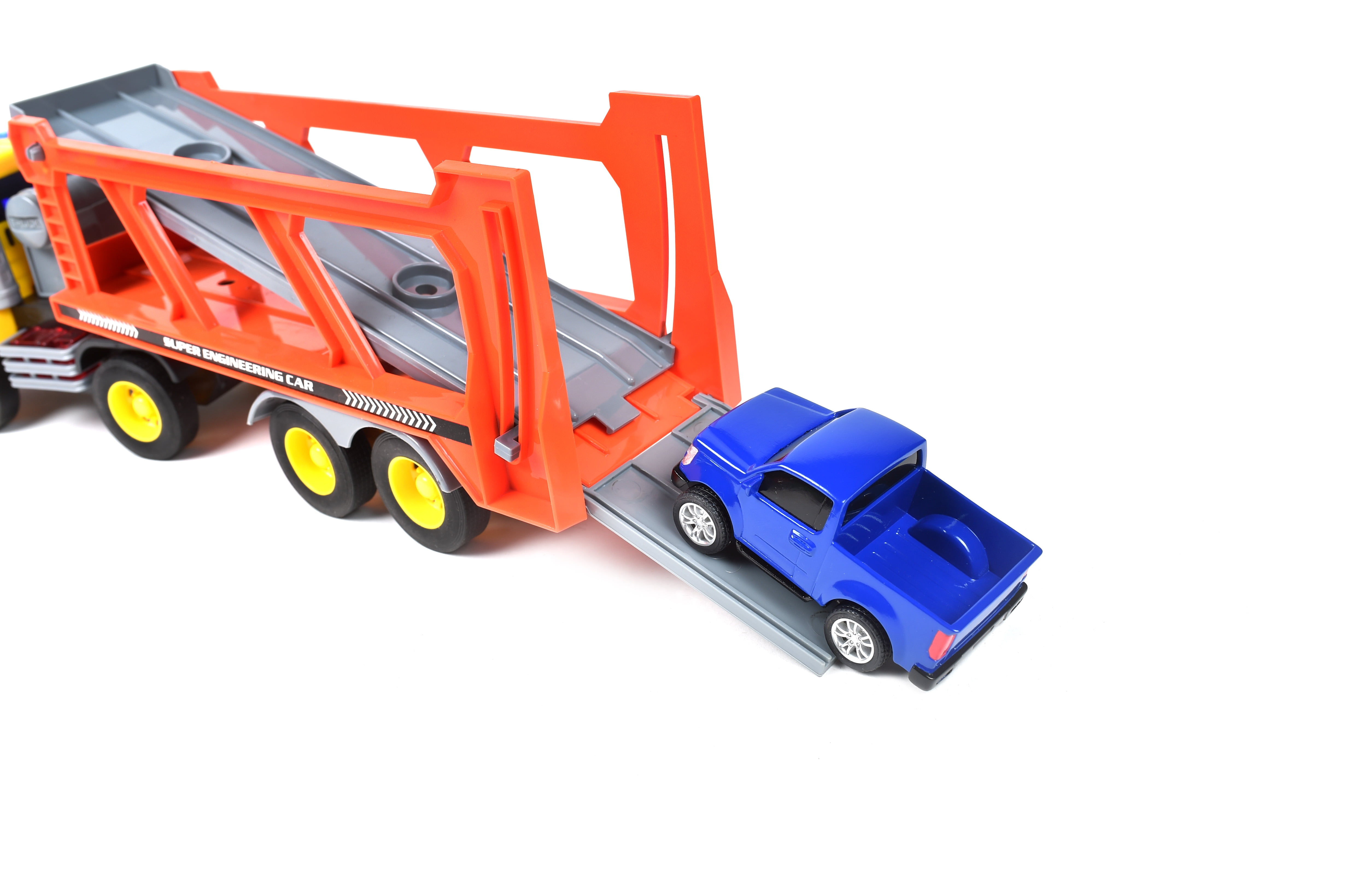 Maxx Action 1:16 Scale Long Hauler Play Vehicle Transport Truck