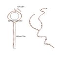 thumbnail image 4 of Guardurnaity Collar de aleación Borla Lentejuelas Collares de moda Joyería decorativa brillante para fiesta en discoteca Trabajo diario informal Ropa, zapatos y accesorios Miscelánea Plata, 4 of 6