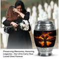 thumbnail image 4 of Yatskia Elephant At Dusk Adult Urns For Human Ashes Women & Men, Funeral Urns For Adult Ashes Women, (Monar 10 Inch and 3 Inch), 4 of 8