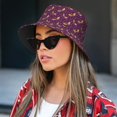 thumbnail image 3 of Mardi Gras Bucket Hat Foldable Fisherman Outdoor Summer Camping Travel Hiking Caps for Men Women, 3 of 7