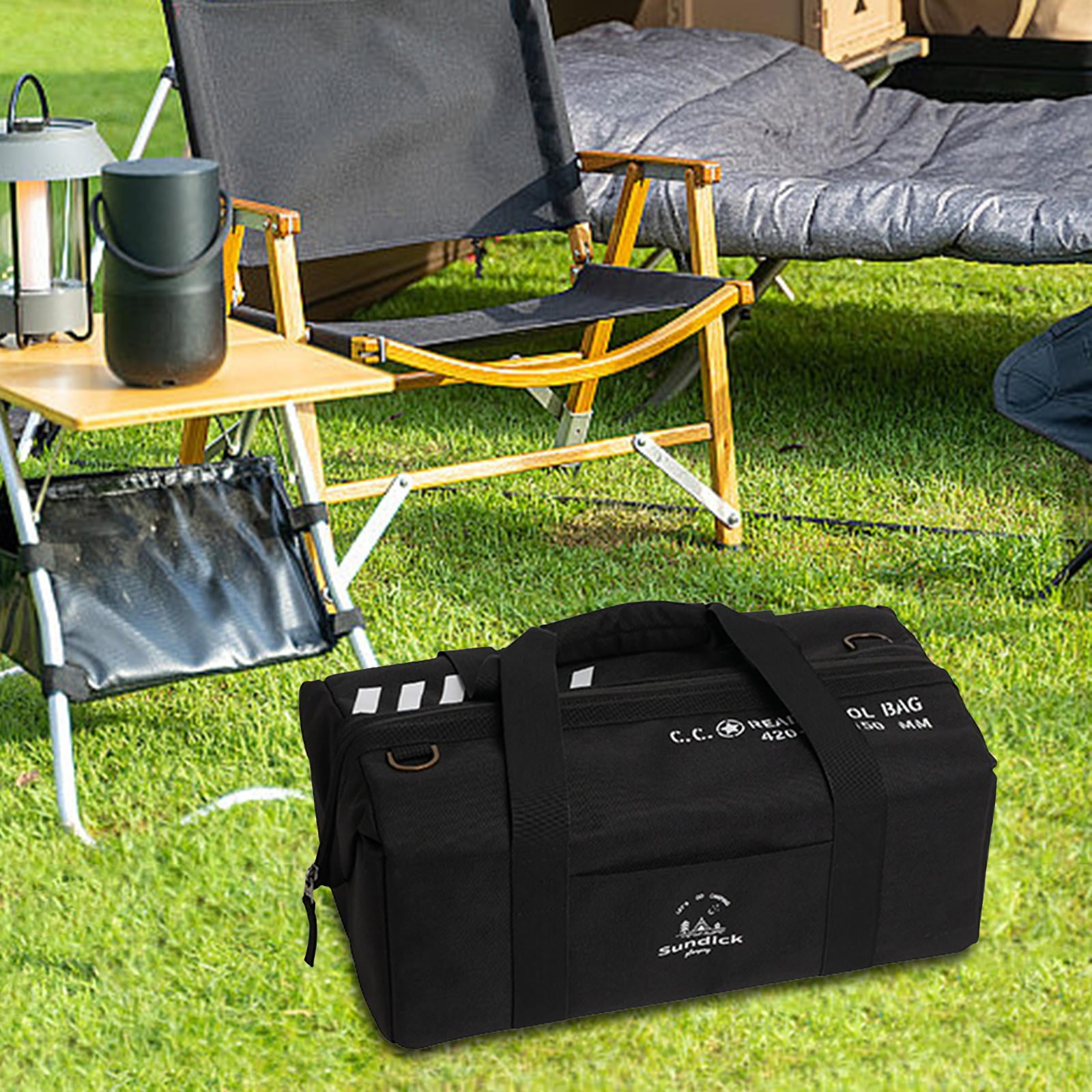 GARENDE Camping Storage Bag Organizer Multipurpose Electricians Tool Bag Handbag Black