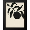 thumbnail image 2 of Hershey, Moira 19x24 Black Modern Framed Museum Art Print Titled - Peach II, 2 of 5