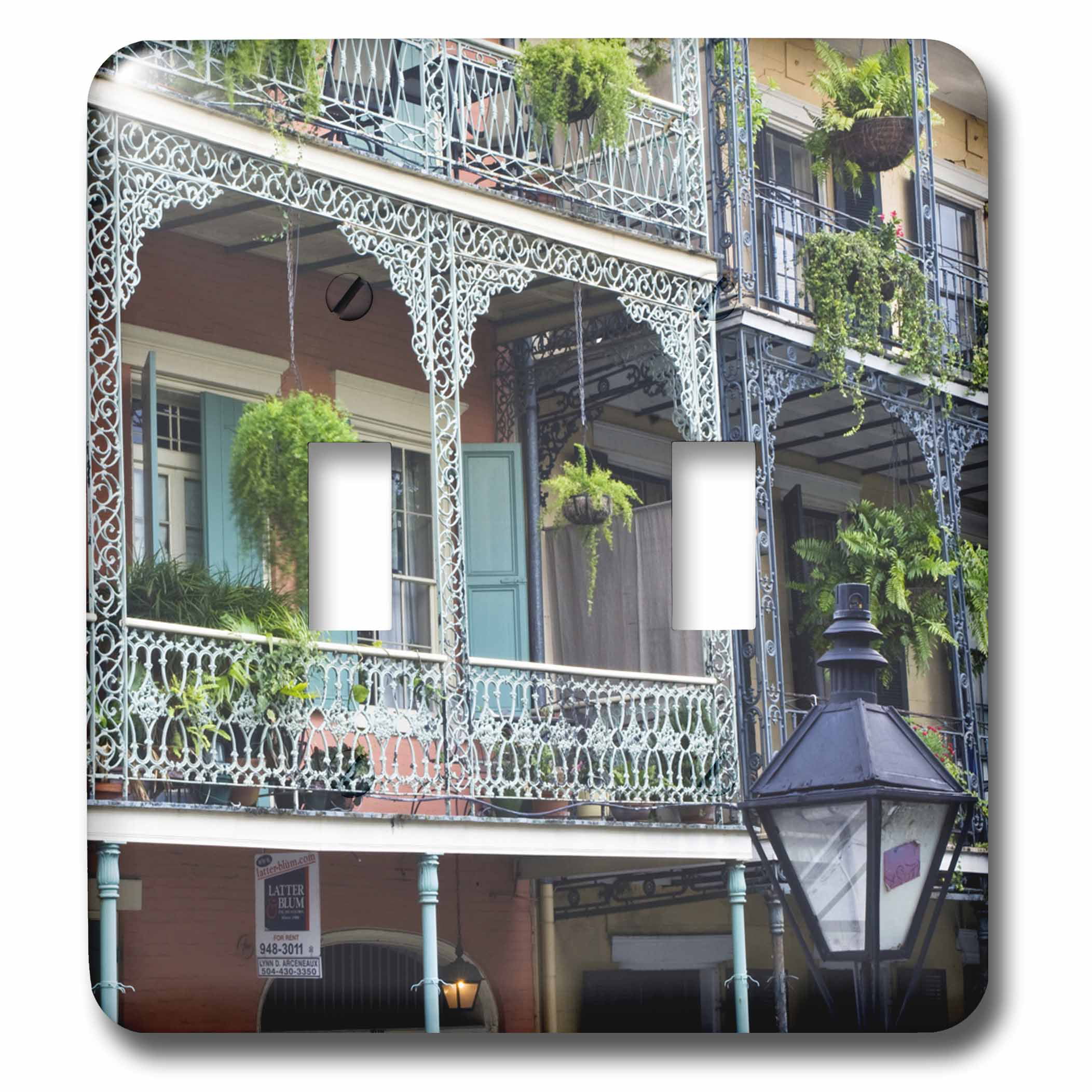 Us19 Rti0002 New Orleans ct_90472_1 Rob Tilley 3dRose Louisiana French Quarter Ceramic Tile 4-Inch
