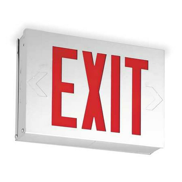 ACUITY LITHONIA Steel LED Exit Sign LITHONIA LIGHTING - Walmart.com ...