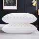 thumbnail image 1 of Naxoaeo Liquidación de ropa de cama: almohadas para dormir de tamaño estándar, refrescantes, de calidad hotelera, con fuelle para quienes duermen boca arriba, boca abajo o de lado, almohadas de lino, 1 of 8
