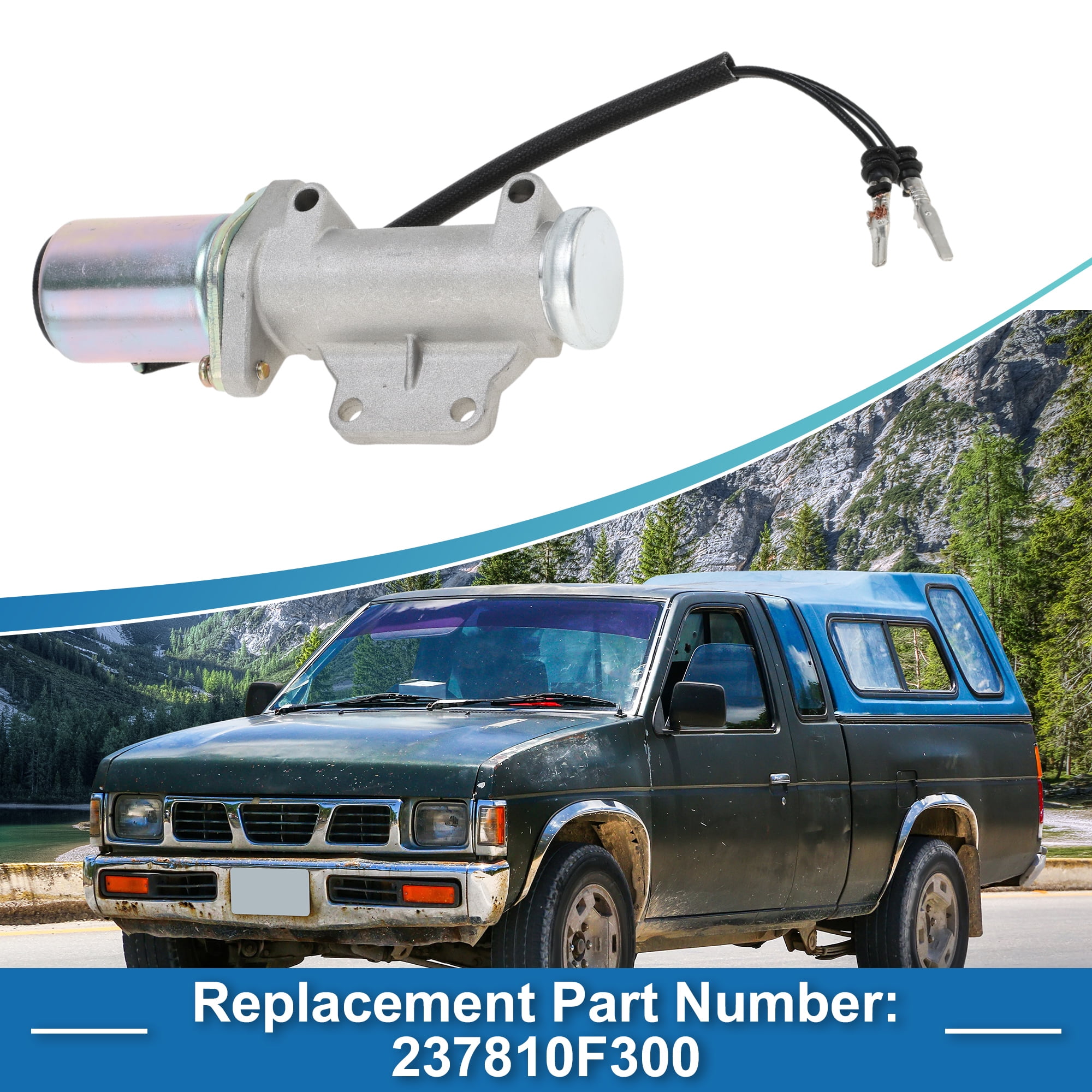 Unique Bargains Car Idle Air Control Valve for Nissan Pickup 1995-1997 Replace No.237810F300 IACV Idle Motor Idle Air Control Valve for Stable Engine Operation